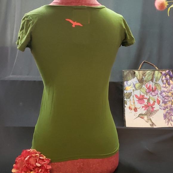 Old Navy Green t-shirt size Small - Picture 3 of 6